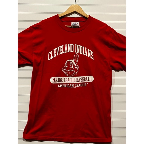 Vintage 2000 Logo athletic Cleavland Indians graphic tee - Picture 1 of 5